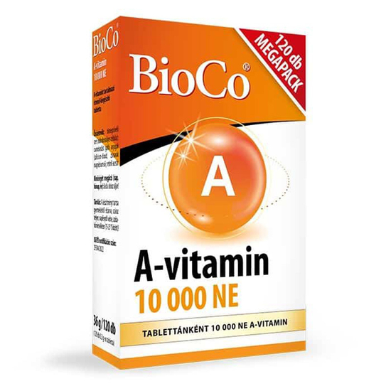 BioCo A vitamin 10000NE tabletta 120x