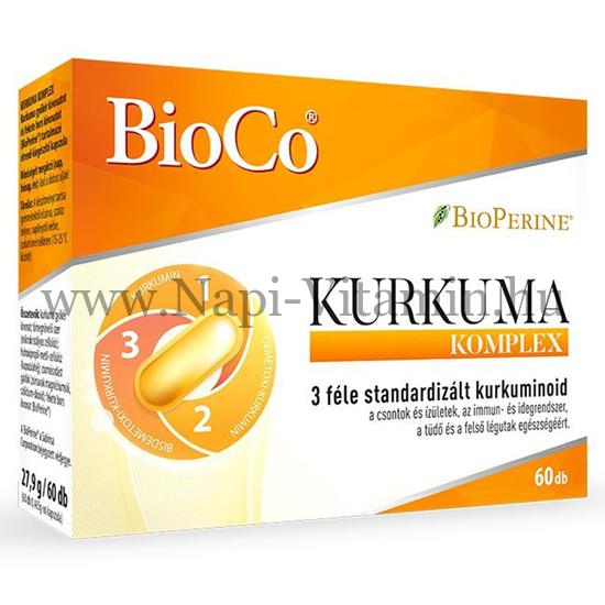 BioCo Kurkuma Komplex kapszula 60x