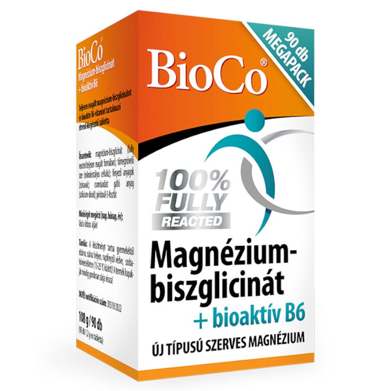 BioCo Magnézium-Biszglic B6 tabletta 90x