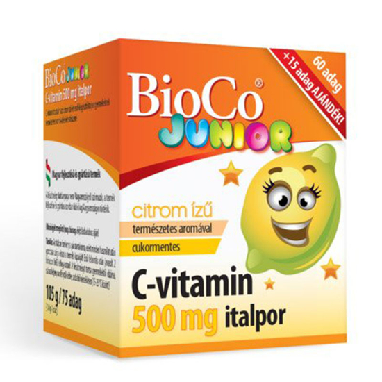 Bioco C-vitamin 500 mg Junior italpor 75x