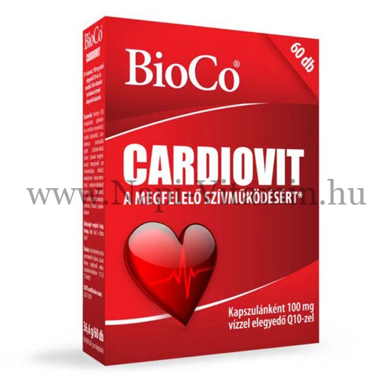 BioCo Cardiovit étrend-kiegészítő kapszula 60x