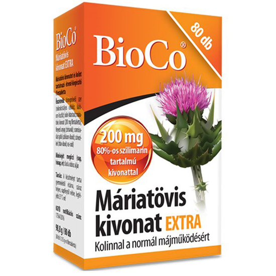 BioCo Máriatövis Extra tabletta 80x