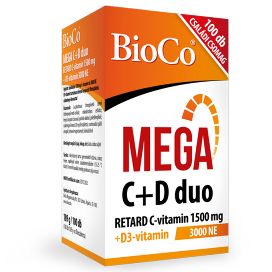Bioco Mega C+D duo retard filmtabletta 100x