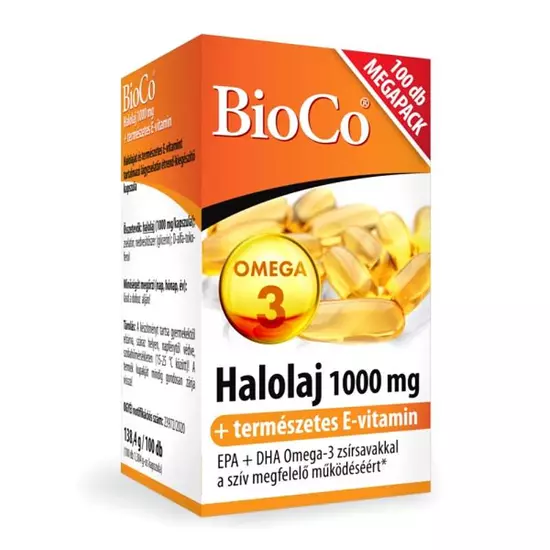 BioCo Omega-3 Forte kapszula 100x
