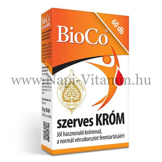 BioCo Szerves Króm tabletta 60x