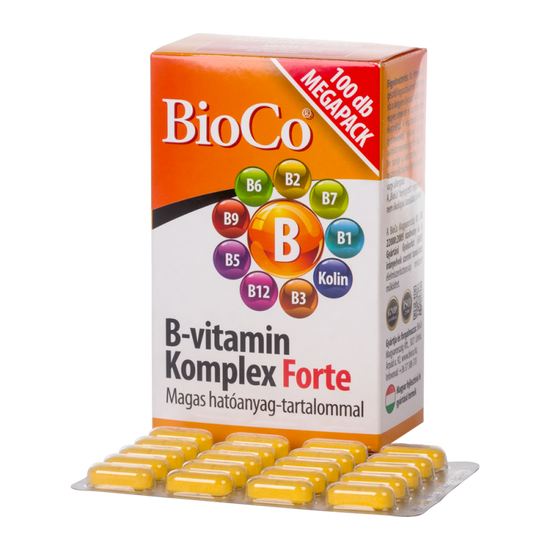 BioCo B-vitamin Komplex Forte tabletta 100x