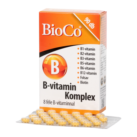 BioCo B-vitamin Komplex tabletta 90x