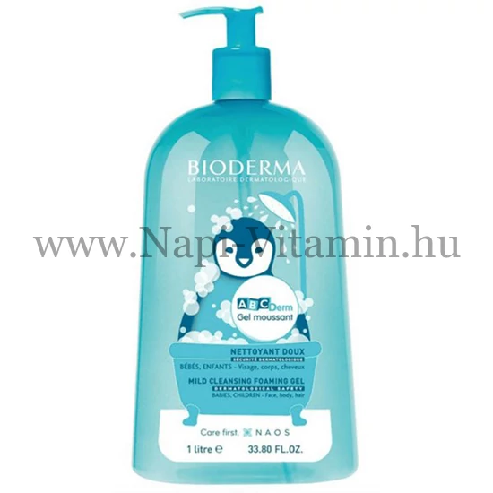 BIODERMA ABC Derm Gel Moussant fürdető gél 1000ml