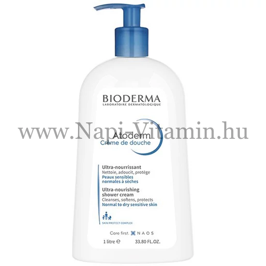 BIODERMA Atoderm Créme de Douche krémtusfürdő 1000ml