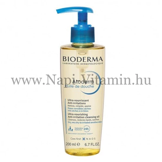 BIODERMA Atoderm Huile De Douche olajtusfürdő 200ml