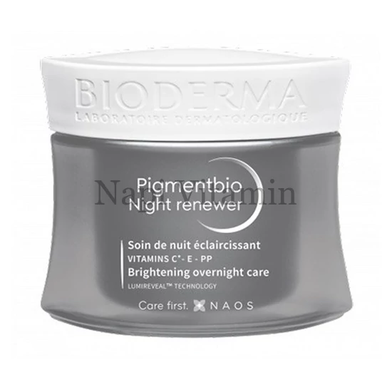 BIODERMA Pigmentbio Night Renewer éjszakai regeneráló krém 50ml