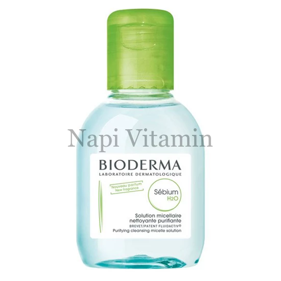BIODERMA Sébium H2O arc- és sminklemosó 100ml