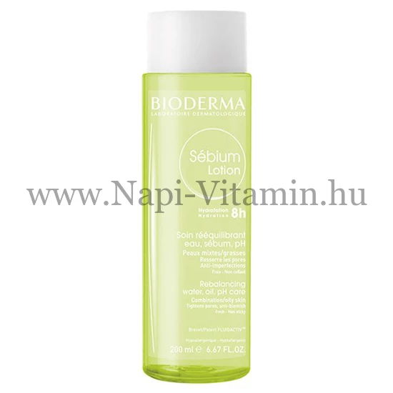 Bioderma Sébium Lotion folyékony arcápoló oldat 200ml