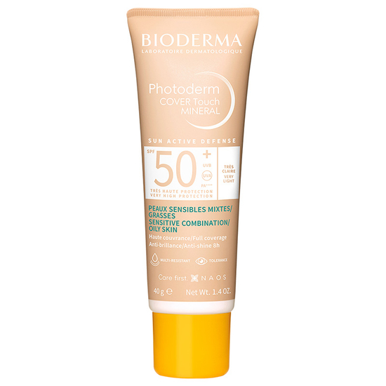 Bioderma Photoderm Cover Touch Mineral SPF50+ világos 40g
