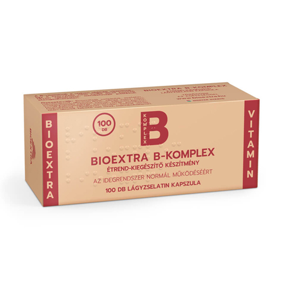 Bioextra B Vitamin Komplex lágy kapszula 100X