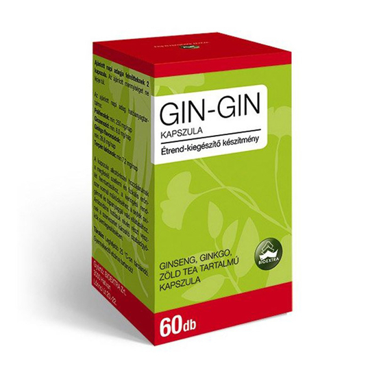 Bioextra Gin-Gin kapszula 60x