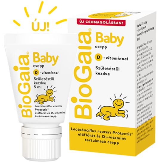 BioGaia Protectis Baby D3 étrend-kiegészítő csepp 5ml