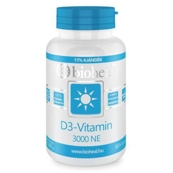 Bioheal D3-vitamin 3000NE kapszula 70x