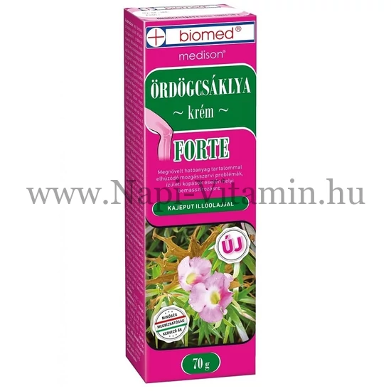Biomed Ördögcsáklya Forte krém 70g