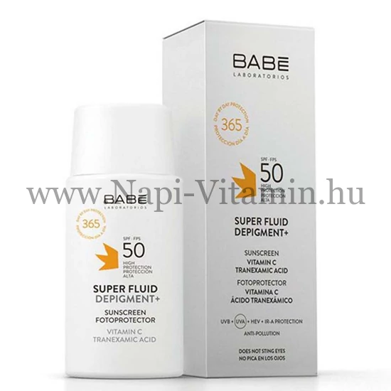 Babé SPF 50 Super Fluid Depigment+ arckrém 50ml