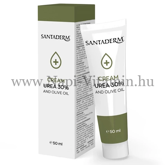 Santaderm 30% Urea &amp; Olíva olaj krém 50ml