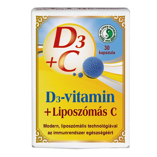 Dr. Chen D3-Max liposzómás C vitamin kapszula 30x