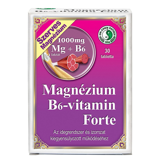 Dr. Chen Magnézium B6-vitamin Forte tabletta 30x