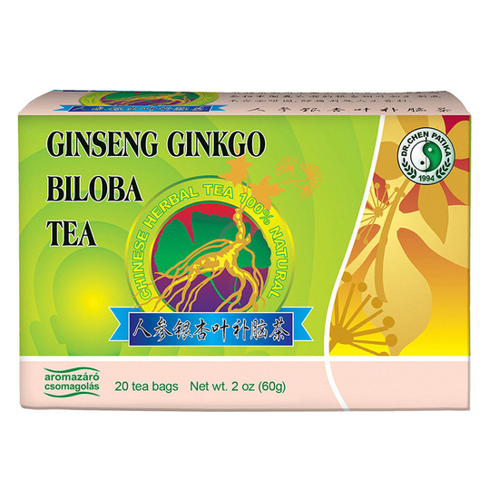 Dr. Chen Ginseng-ginkgo-zöld tea 20x