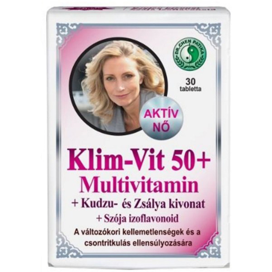 Dr. Chen Klim-Vit 50+ multivitamin tabletta 30x