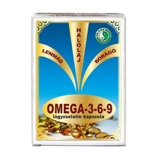 Dr. Chen Omega-3-6-9 + E-vitamin kapszula 30x