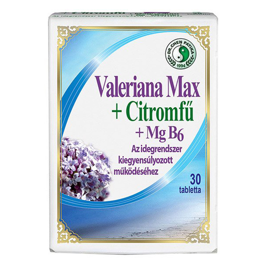 Dr. Chen Valeriana MAX tabletta 30x