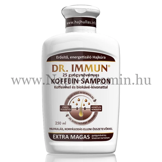 Dr. Immun 25 gyógynövényes Koffein sampon 250ml