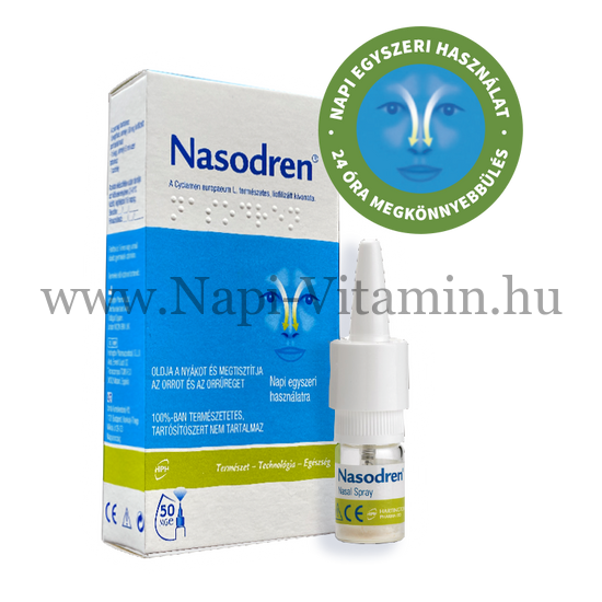 Nasodren orrspray 50mg+5ml