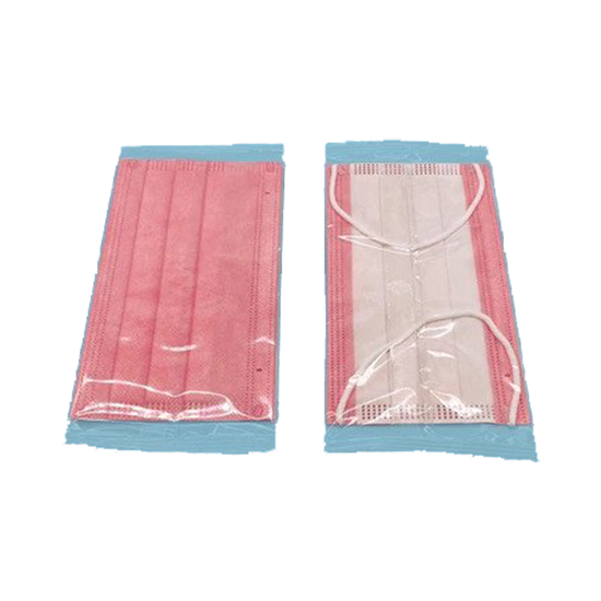 Háromrétegű Type IIR szájmaszk rózsaszín 1x