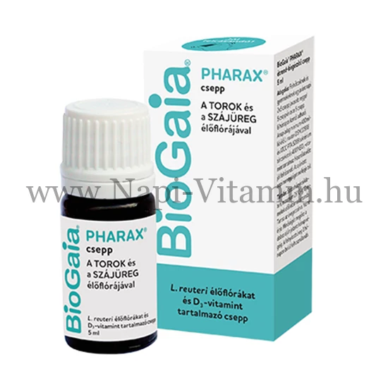 BioGaia Pharax csepp 5ml