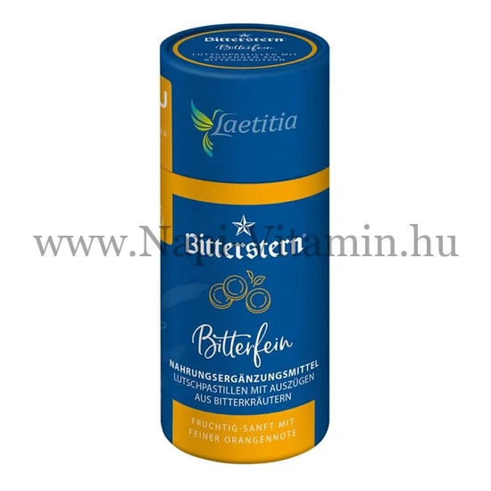 Bitterstern Gyógynövény pasztilla 90g