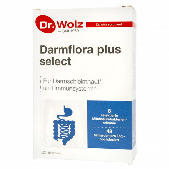 Dr. Wolz Darmflora Plus Select kapszula 40x
