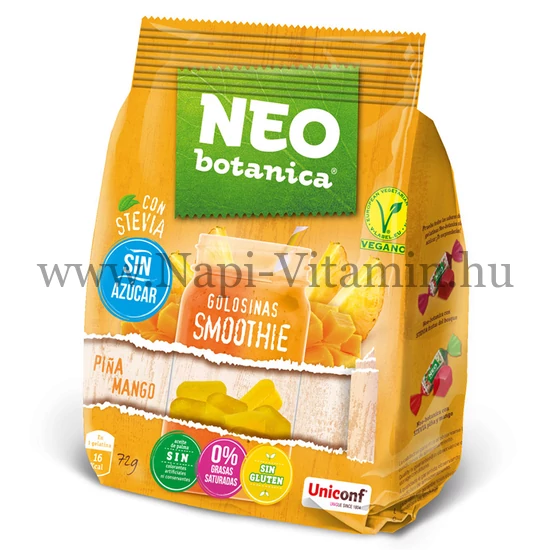 Neo Botanica ananász-mangó zselécukor 72g