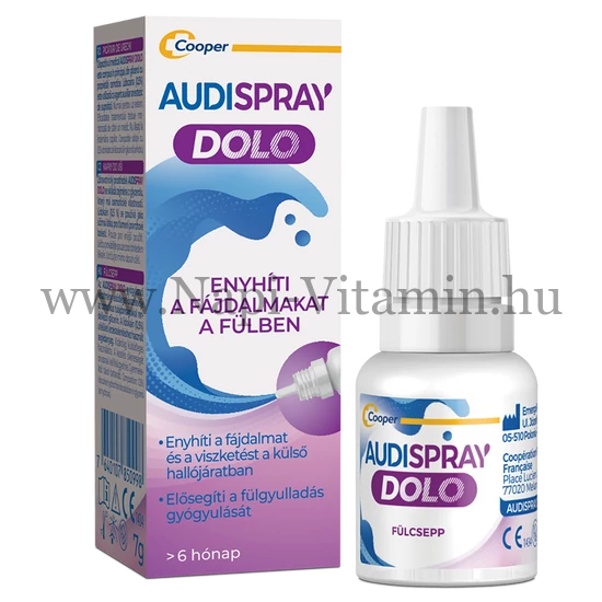 Audispray Dolo fülcsepp 7g