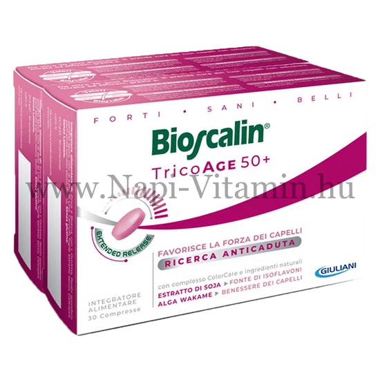 Bioscalin Tricovel TricoAge 50+ tabletta 60x