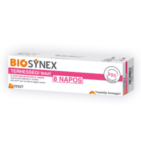 Biosynex terhességi teszt 8 napos 1x
