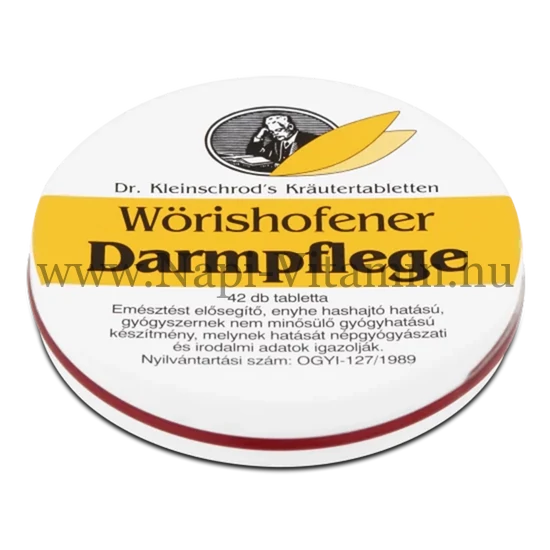 Wörishofener Darmpflege tabletta 42x