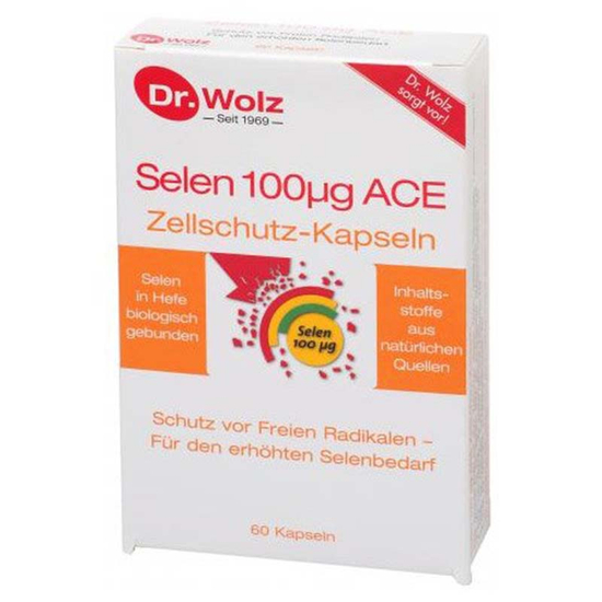 Dr. Wolz Szelén 100 + ACE Sejtvédő kapszula 60x