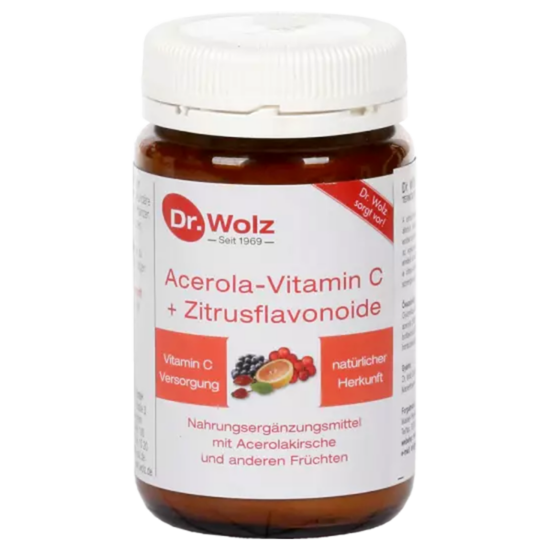 Dr. Wolz Acerola-C-vitamin + bioflavonoid por 90g