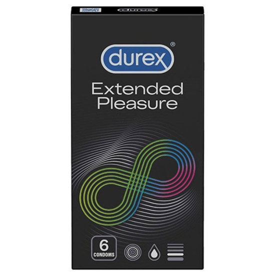 Durex Extended Pleasure óvszer 6x