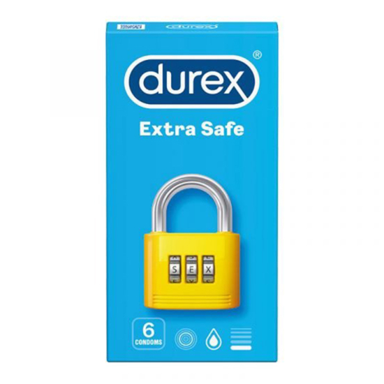 Durex Extra Safe óvszer 6x