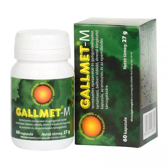 Gallmet-M gyógynövény kapszula 60x