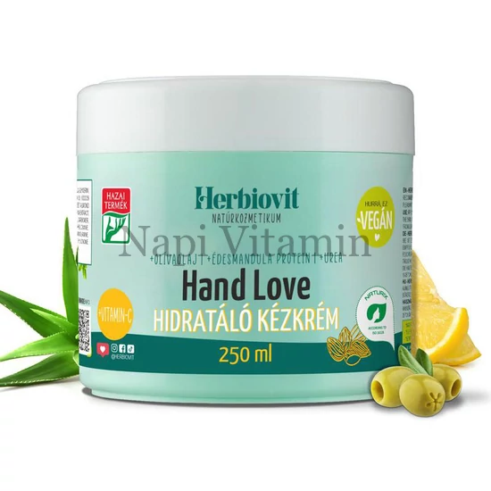 Herbiovit Hand Love hidratáló kézkrém 250ml