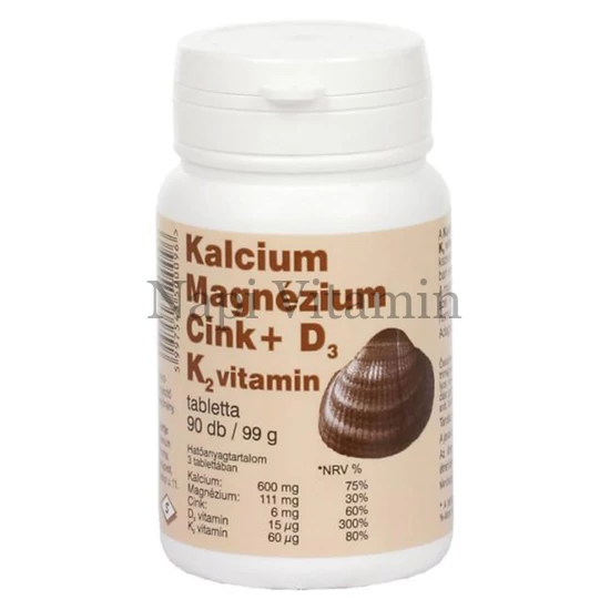 Kalcium Magnézium Cink tabletta 90x