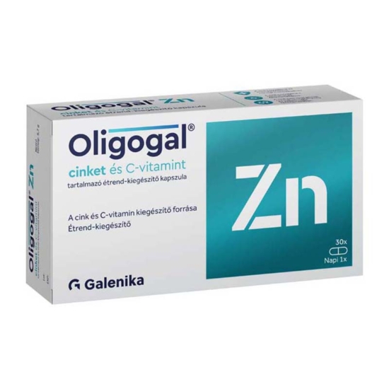 Oligogal Zn Cink C vitamin kapszula 30x